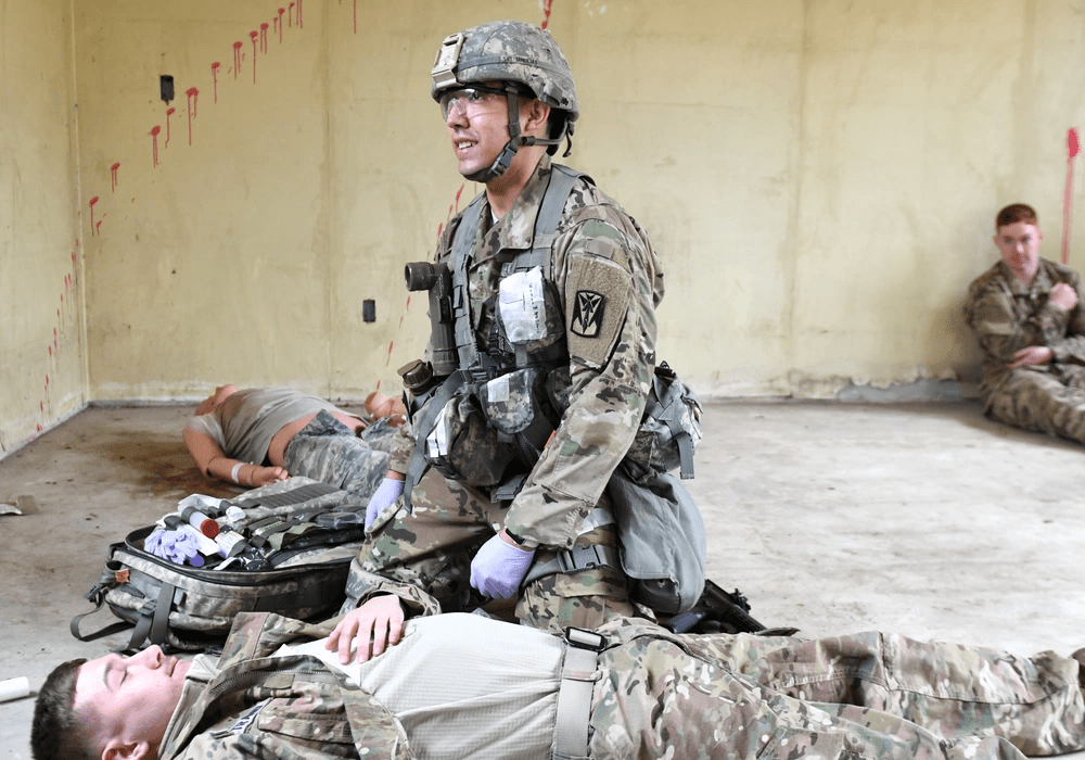 Medical training among military members